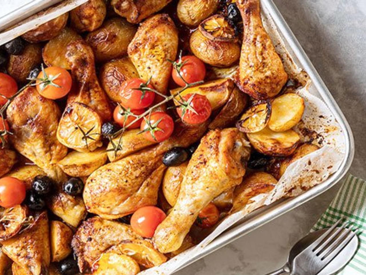 Frango no Forno com Batatas