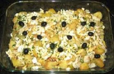 Salteado de Pescada e Batata