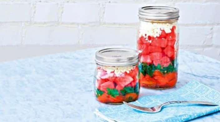 Salada de Melancia e Feta