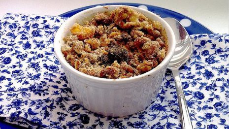 Crumble de Uva