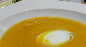 Sopa de Abóbora e Laranja com Gengibre
