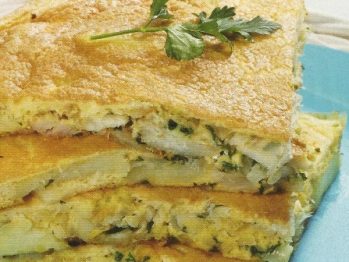 Bôla de Bacalhau e Manjericão