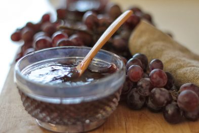 Geleia de Uvas e Gengibre