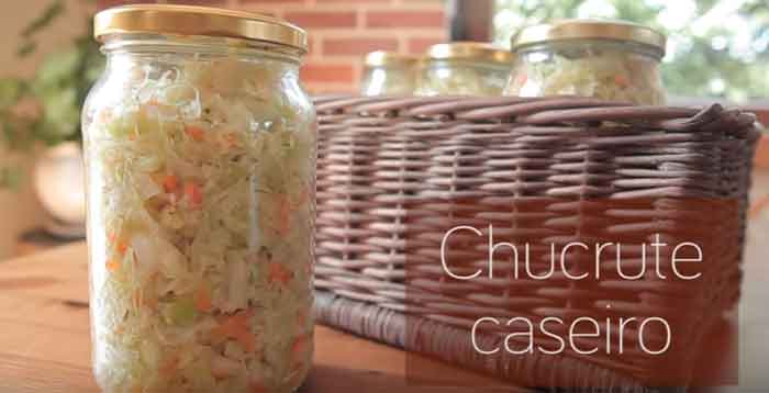 Sabe como se faz chucrute em casa?