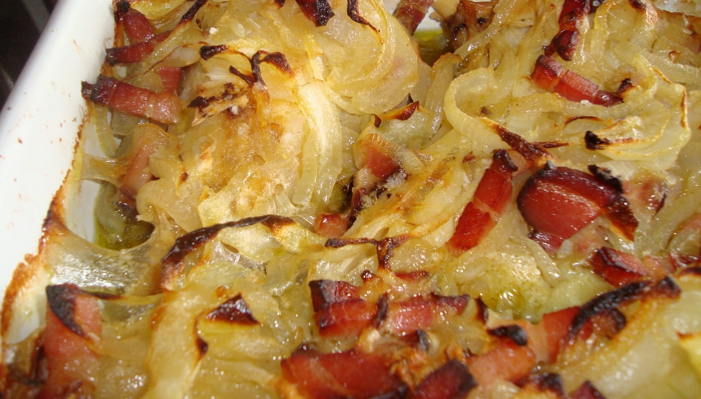 Lombos de Bacalhau Fresco Enrolados em Bacon