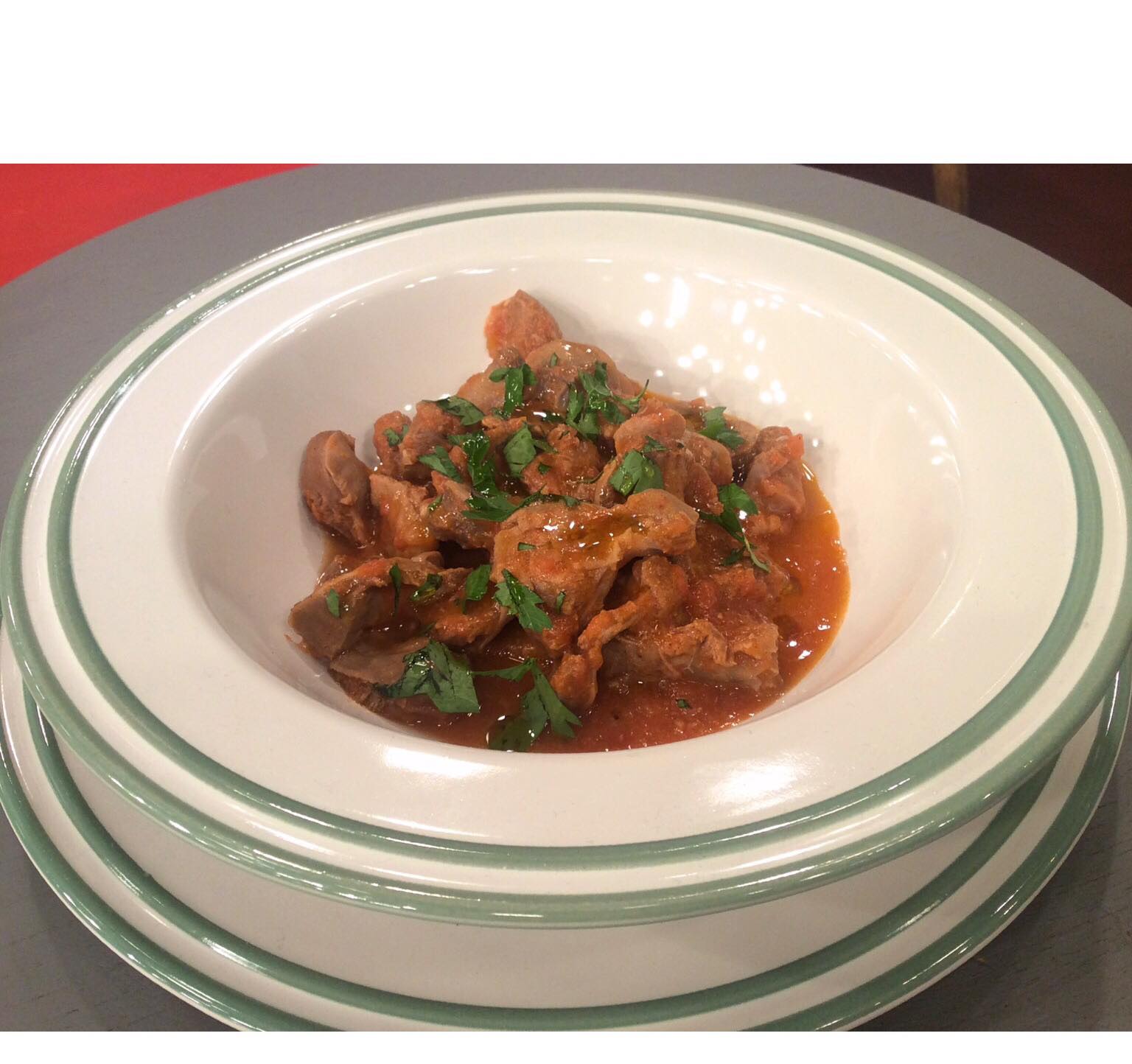 Moelas Estufadas com Cerveja Preta