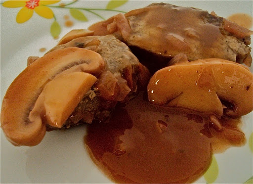 Medalhões de Vitela com Cogumelos