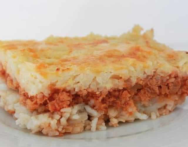 EMPADÃO DE PEIXE E ARROZ