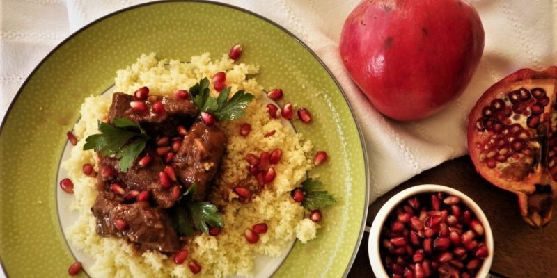 Estufado de Novilho com Romã