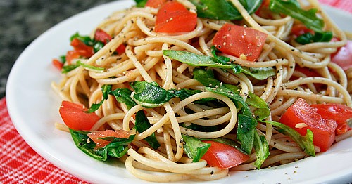 Esparguete Caramelizado