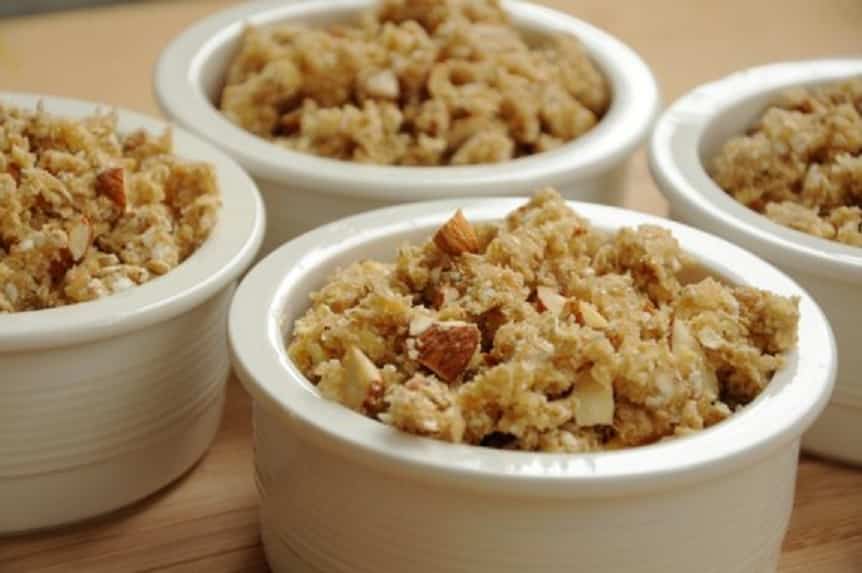 Crumble de Cereais e Fruta