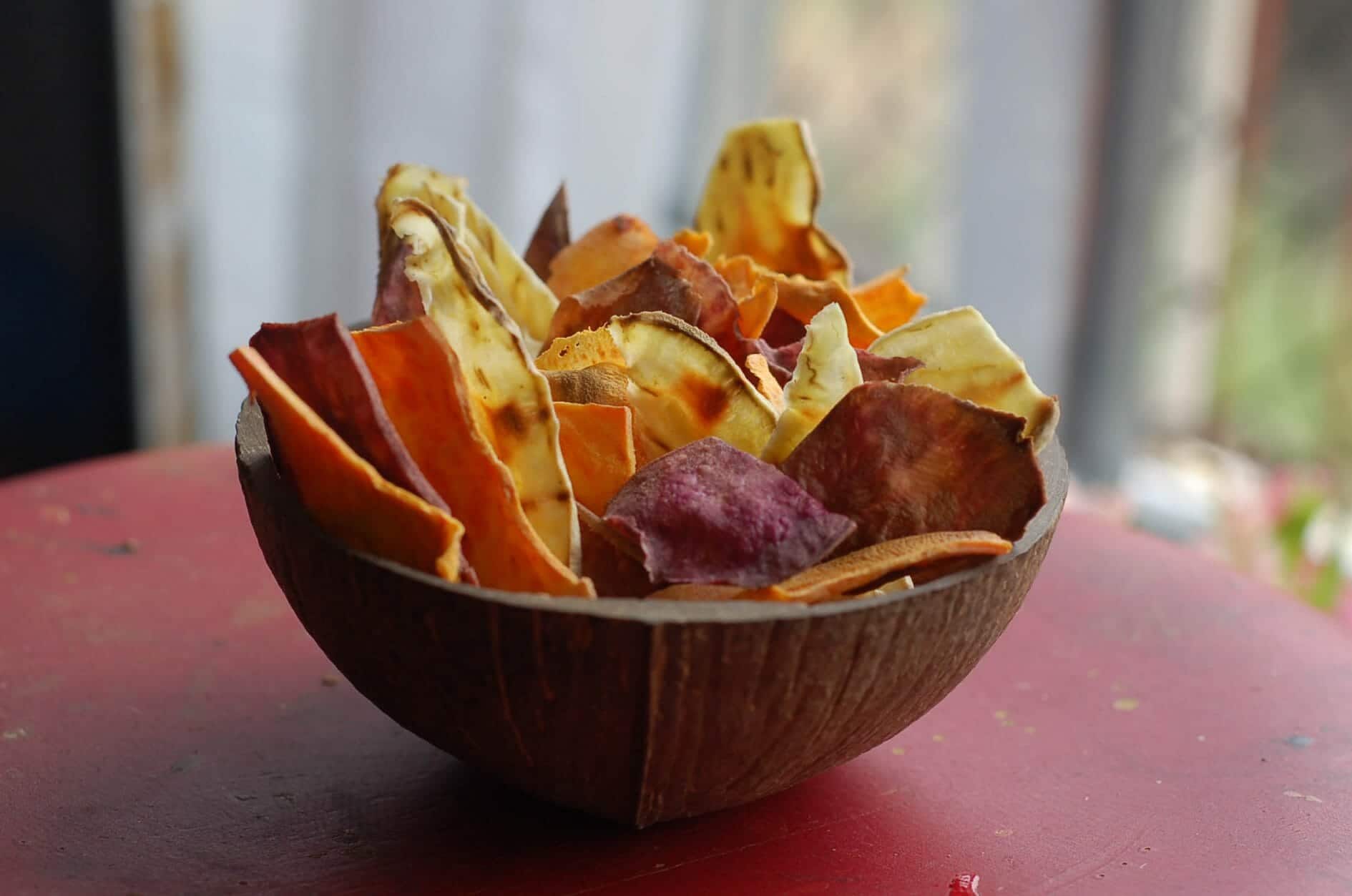 Casca de Batata Doce = Desperdício Zero